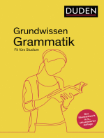 Duden – Grundwissen Grammatik: Fit für das Studium