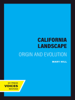 California Landscape: Origin and Evolution