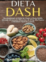 Dieta Dash: Revoluționați-vă Stilul de Viață cu Dieta DASH: Urmați-vă Jurnalul Alimentar de 21 de Zile Pentru o Sănătate Optimă a Inimii.