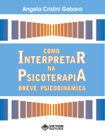 Como interpretar na psicoterapia breve psicodinâmica