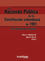 La Hacienda Pública en la Constitución colombiana de 1991: Tres décadas de evolución