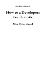 How to a Developers Guide in 4k: Developer edition, #2