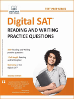 Digital SAT Reading and Writing Practice Questions: Test Prep Series