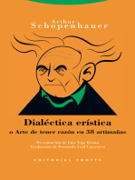 Dialéctica erística: o Arte de tener razón en 38 artimañas