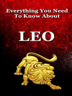 Everything You Need To Know About Leo: Zodiac Series, #5