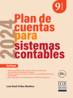 Plan de cuentas para sistemas contables 2024 - 9na edición