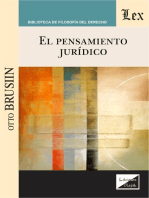 El pensamiento jurídico