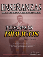 Enseñanzas de la Sana Doctrina Cristiana: Tesoros Bíblicos: Enseñanzas de la Sana Doctrina Cristiana