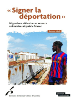 « Signer la déportation »: Migrations africaines et retours volontaires depuis le Maroc