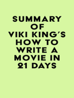 Summary of Viki King's How to Write a Movie in 21 Days