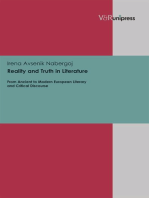 Reality and Truth in Literature: From Ancient to Modern European Literary and Critical Discourse