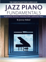 Jazz Piano Fundamentals (Books 1-3): A Complete Curriculum of Explanations, Exercises, Listening Guides, and Practice Plans for Jazz Piano