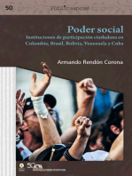 Poder social : instituciones de participación ciudadana en Colombia, Brasil, Bolivia, Venezuela y Cuba