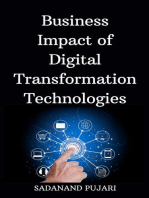 Business Impact of Digital Transformation Technologies