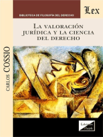 Valoración jurídica y la ciencia del derecho