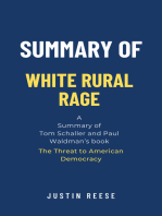 Summary of White Rural Rage by Tom Schaller and Paul Waldman: The Threat to American Democracy