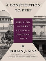 A Constitution to Keep: Sedition and Free Speech in Modern India