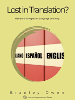 Lost in Translation? Mastering Languages with Memorable Methods: Memory Improvement Series, #1