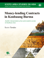 Money-lending Contracts in Konbaung Burma: Another interpretation of an early modern society in Southeast Asia