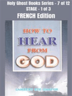 How To Hear From God - FRENCH EDITION: School of the Holy Spirit Series 7 of 12, Stage 1 of 3