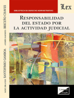 Responsabilidad del estado por la actividad judicial