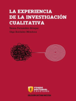 La experiencia de la investigación cualitativa