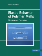 Elastic Behavior of Polymer Melts: Rheology and Processing