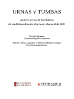 Urnas y Tumbas: Análisis de los 32 homicidios de candidatos durante el proceso electoral de 2021