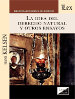 La idea del derecho natural y otros ensayos