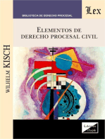 Elementos de derecho procesal civil