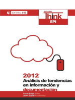 Anuario Think EPI 2012: Análisis de tendencias en información y documentación