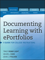 Documenting Learning with ePortfolios: A Guide for College Instructors