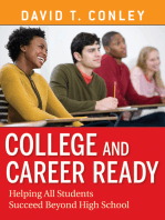 College and Career Ready: Helping All Students Succeed Beyond High School