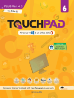 Touchpad Plus Ver. 4.0 Class 6: Windows 10 & MS Office 2019