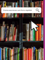 Como Escrever Um Livro Rápido!