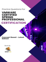 VMWARE Certified Spring Professional Certification Concept Based Practice Questions - Latest Edition