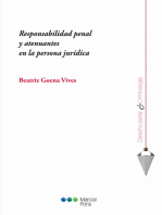 Responsabilidad penal y atenuantes en la persona jurídica