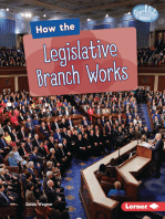 How the Legislative Branch Works