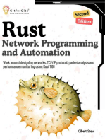 Rust for Network Programming and Automation, Second Edition: Work around designing networks, TCP/IP protocol, packet analysis and performance monitoring using Rust 1.68