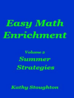 Easy Math Enrichment - Vol 2 Summer Strategies