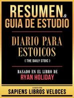 Resumen & Guia De Estudio - Diario Para Estoicos (The Daily Stoic) - Basado En El Libro De Ryan Holiday