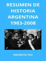 Resumen de Historia Argentina 1983-2008: HISTORIA ARGENTINA, #5