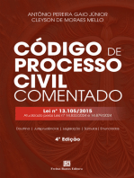 Código de Processo Civil Comentado: Atualizado pelas Leis 14.833/24 e 14.879/24