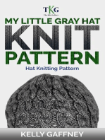 My Little Gray Hat Knit Pattern: DK Knit Patterns