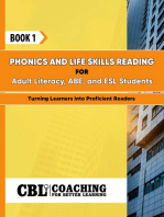 BOOK 1: Phonics and Life Skills Reading for Adult Literacy, ABE, and ESL Students