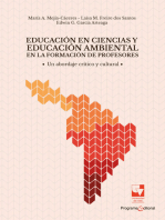 Educación en ciencias y educación ambiental en la formación de profesores: Un abordaje crítico y cultural