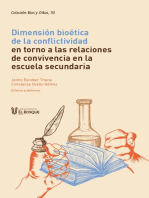 Dimensión bioética de la conflictividad en torno a las relaciones de convivencia en la escuela secundaria