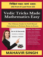 Vedic Tricks Made Mathematics Easy