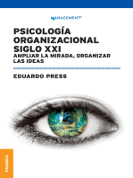 Psicología Organizacional Siglo XXI: Ampliar La Mirada, Organizar Las Ideas