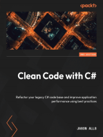 Clean Code with C#: Refactor your legacy C# code base and improve application performance using best practices